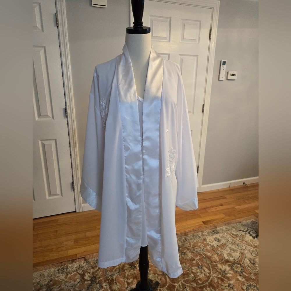 Vintage Victoria Secret Slip And Robe